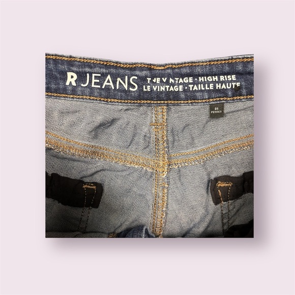 R Jeans Vintage High Rise W 31 Petites - Picture 2 of 3